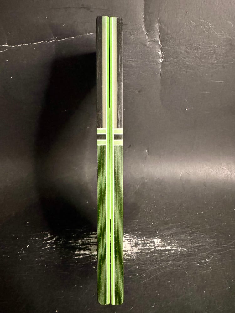 Image of Large Flake Carbon Fiber & Layered Carbon Fiber GLOW Segmented Knife Scales