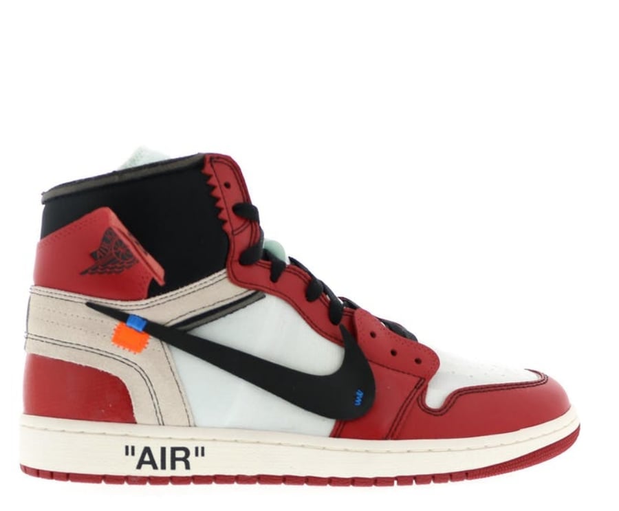 Image of NIKE X OFF WHITE AIR JORDAN 1 'VIRGIL CHICAGO' AA3834-101