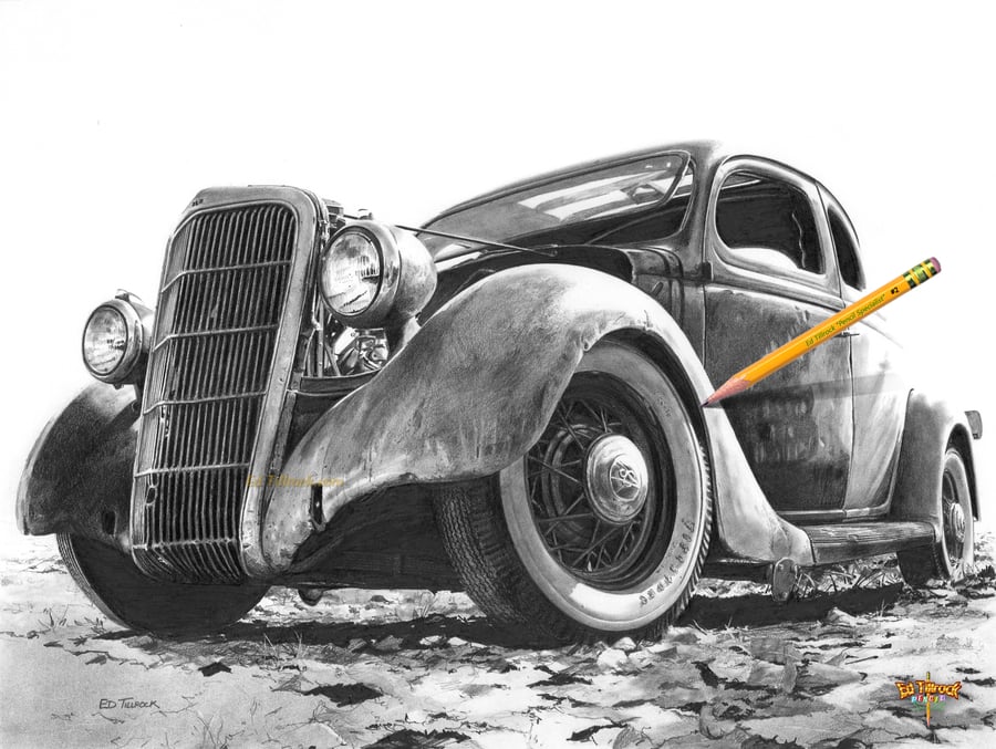 Image of '35 Steel Horse  Signed and Numbered 20"x24" Giclee' Print