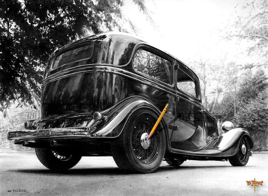 Image of Brad's '33 Tudor Signed and Numbered 20x24 Giclee' Print