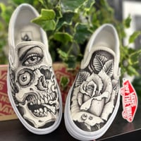 Image 4 of [ORIGINAL] VANS  - SKULL&ROSE