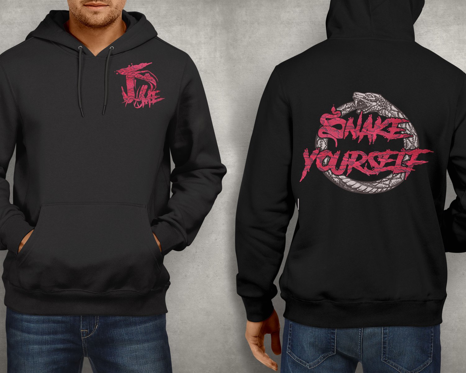 Image of Snake-Yourself Hoodie