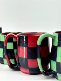 Image 3 of demon slayer checker mugs