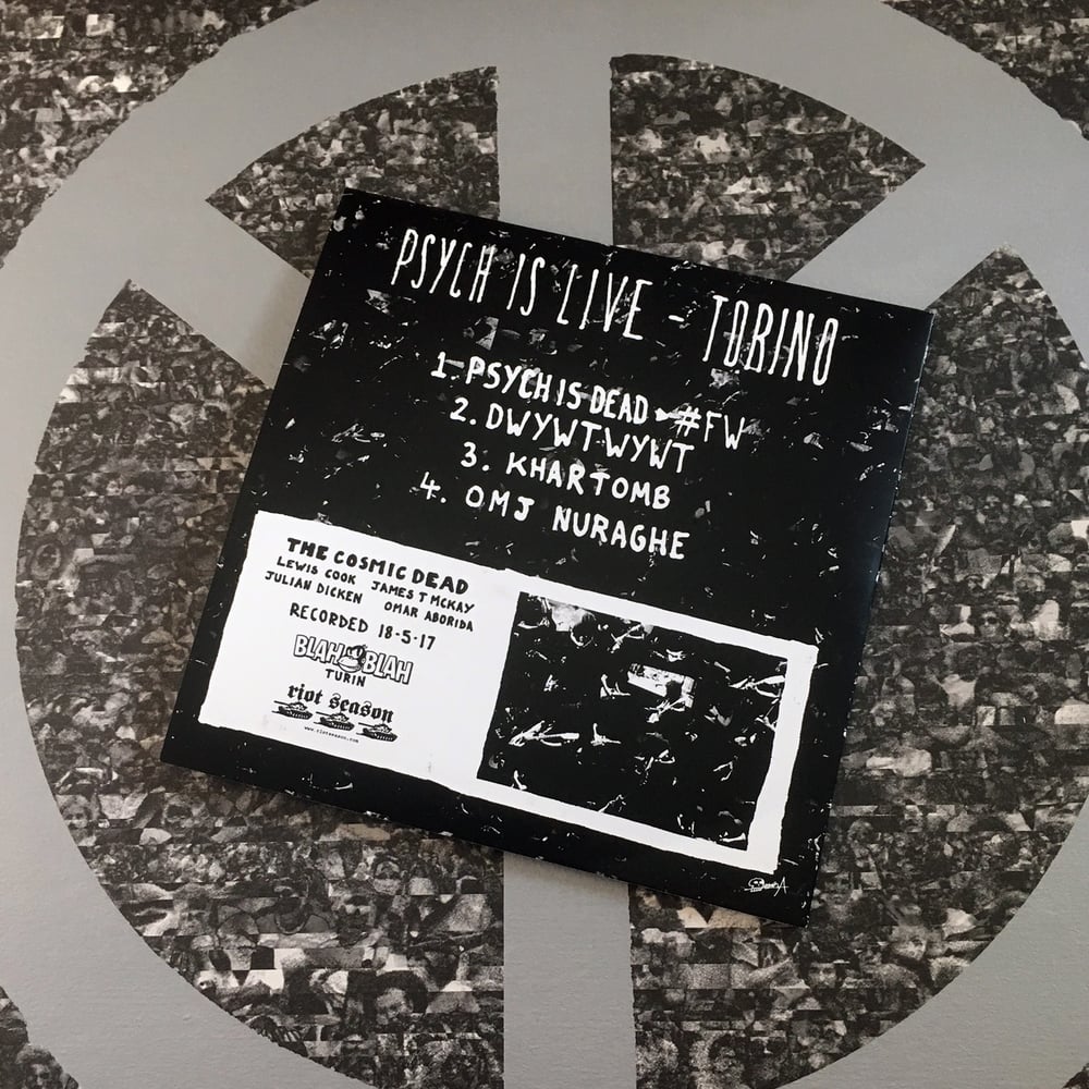 THE COSMIC DEAD 'Psych Is Live' CD-R