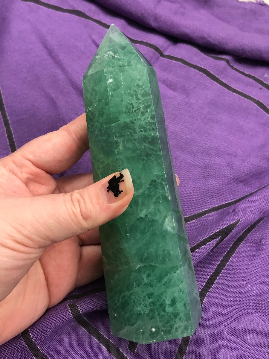Image of Green Fluorite Tower