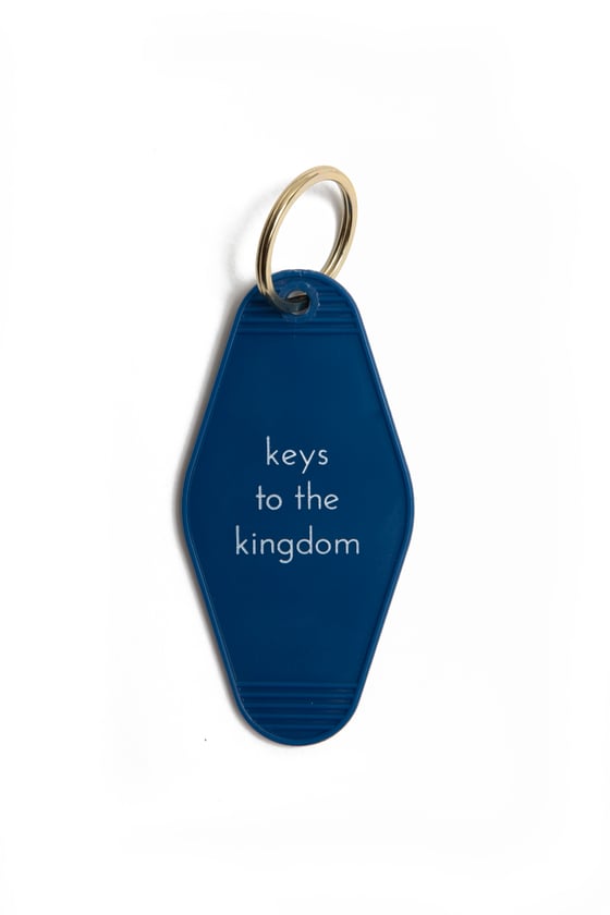 Image of keys to the kingdom keytag
