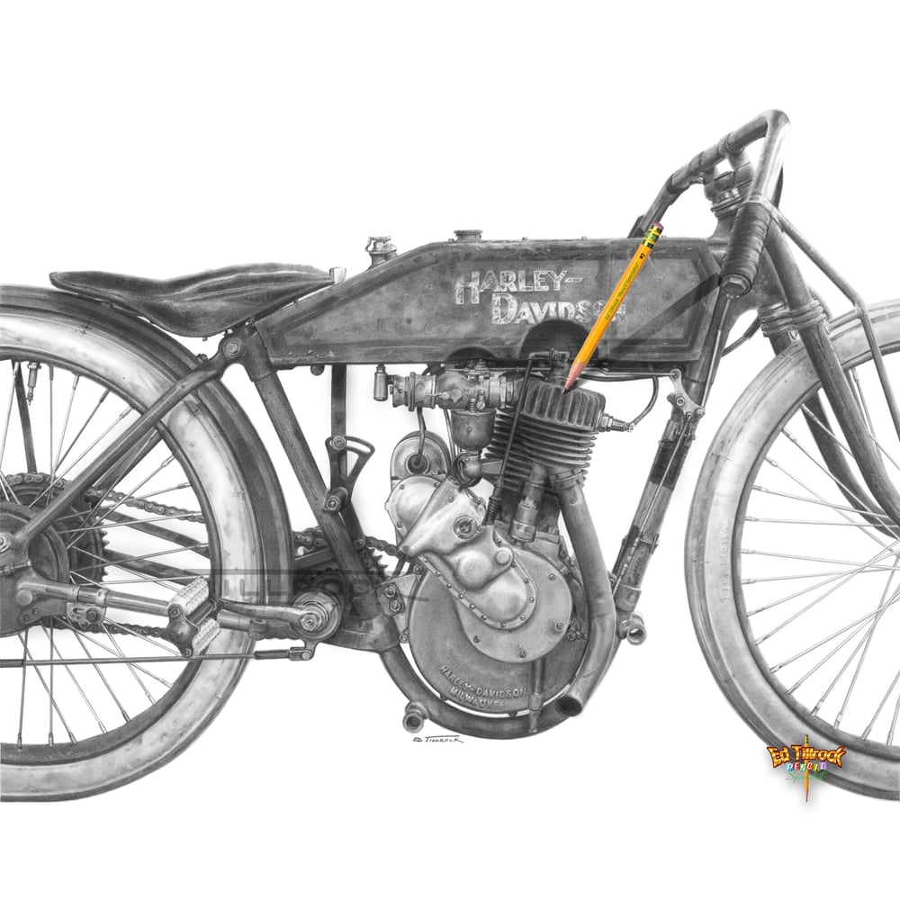 Image of "1914 Single" Signed and Numbered 20x24 Giclee' Print