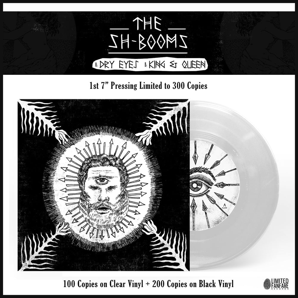 Image of The Sh-Booms - "Dry Eyes" 7"