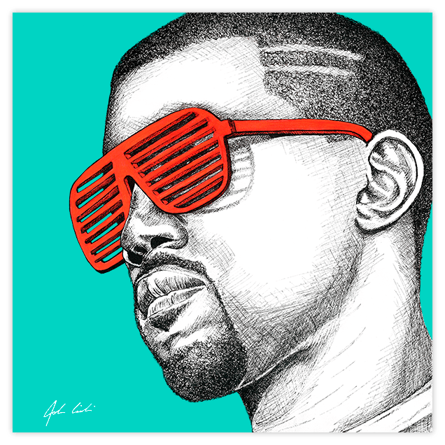 Image of Kanye West Hater Blockers - Fine Art Print