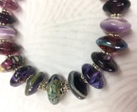 Image 3 of Purple disc bracelet