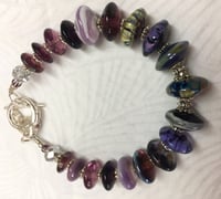 Image 4 of Purple disc bracelet
