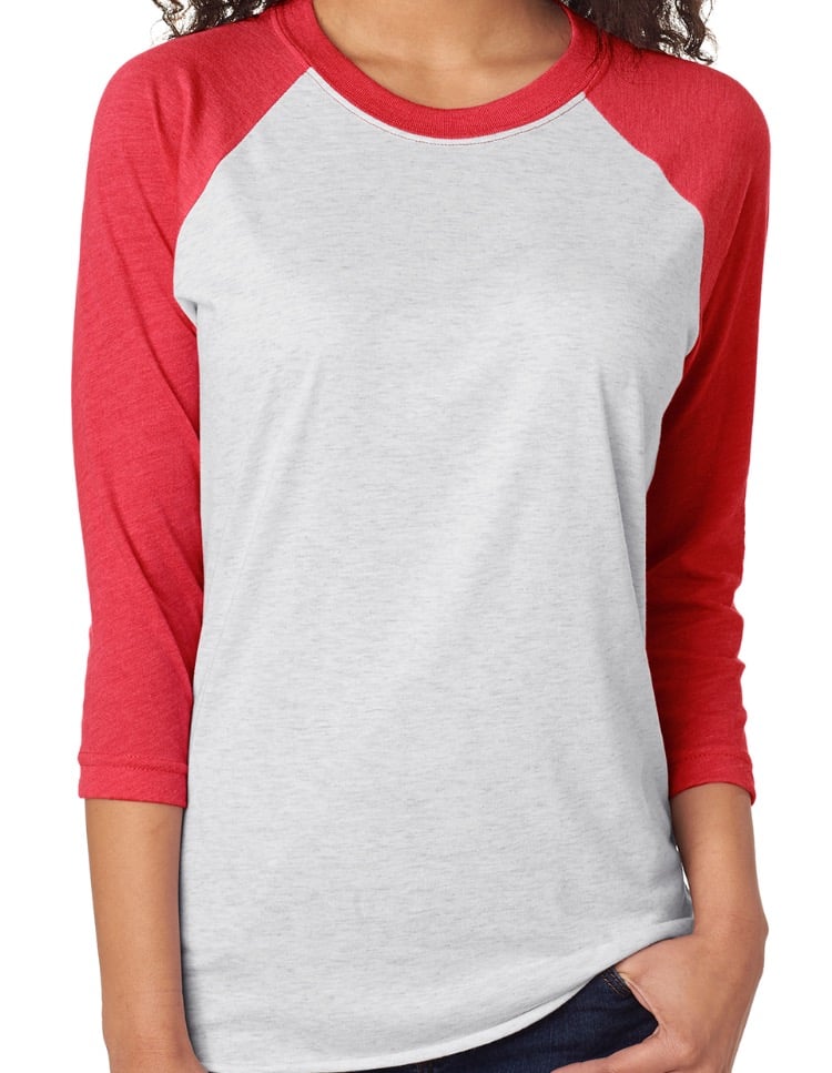 Image of Raglan Red sleeves