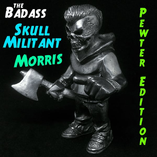 Image of Morris The Badass Skull Militant