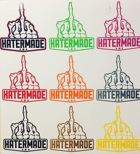 Image of "Middle Finger" Decal, Single Color (Set of 2)