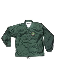 Image 4 of East Side Powerviolence 'TEARS' Coaches Jacket (Hunter Green)