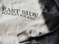 Image 1 of East Side Powerviolence 'PSYWAR' Crewneck (Oxford Grey)