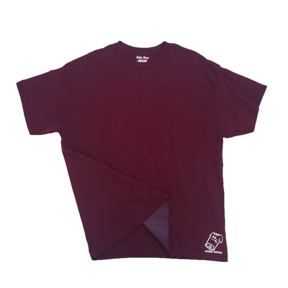 Image of Burgundy Rolla wear T-shirt