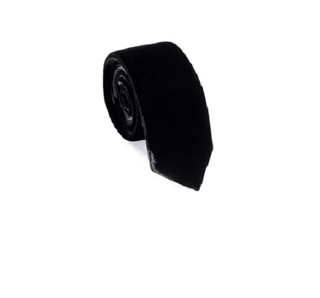 Image of Black Velvet Tie