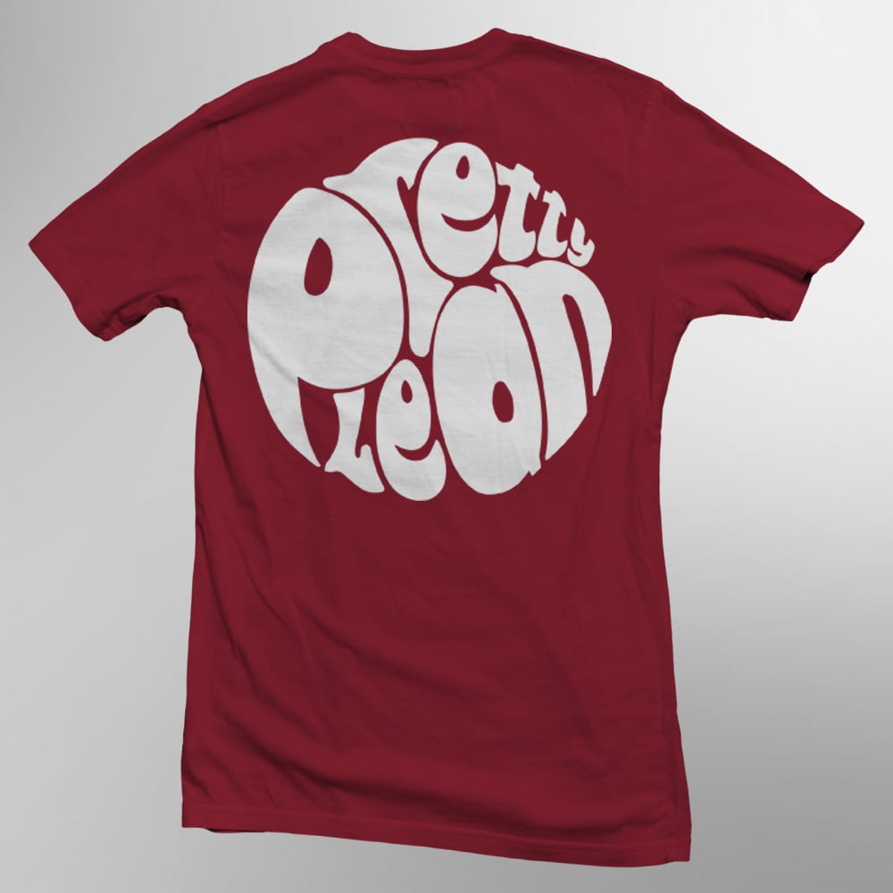 Image of Dark red Pretty Lean t-shirt