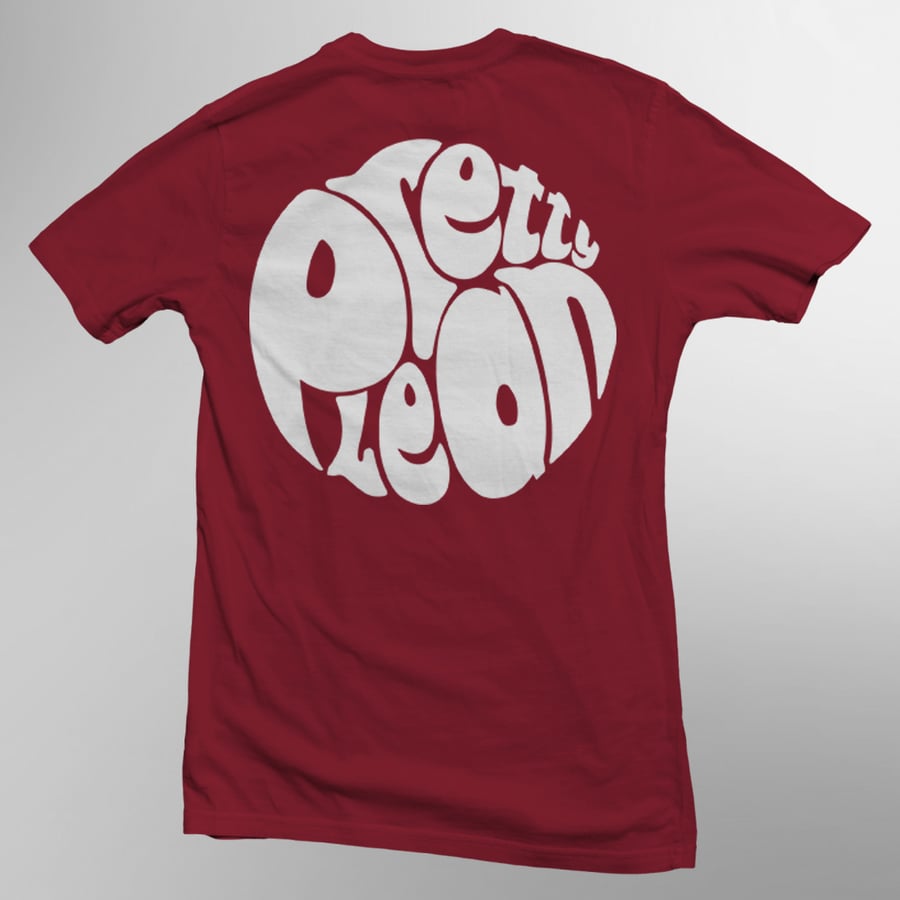 Image of Dark red Pretty Lean t-shirt