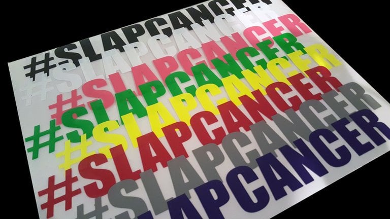 #SLAPCANCER Stickers