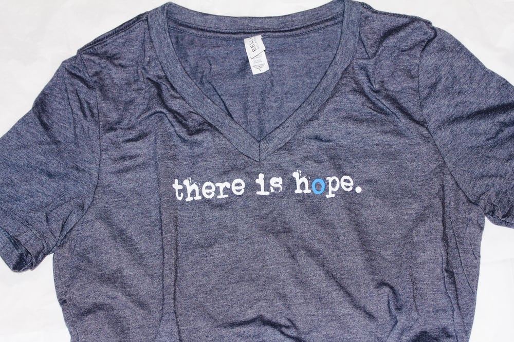 Image of Ladies V Neck T-Shirt
