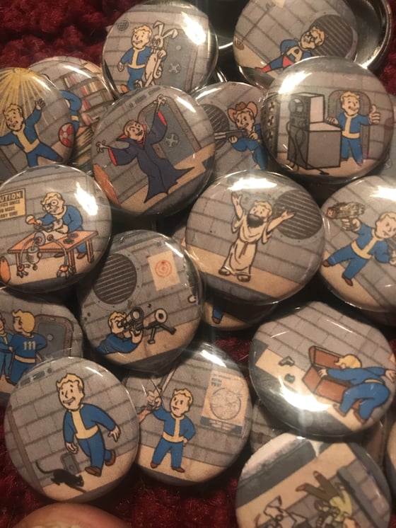 Image of Fallout 4 Perk Pins