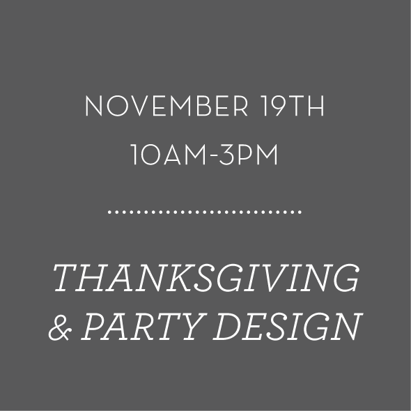 Image of Thanksgiving and Seasonal Holiday Party Design