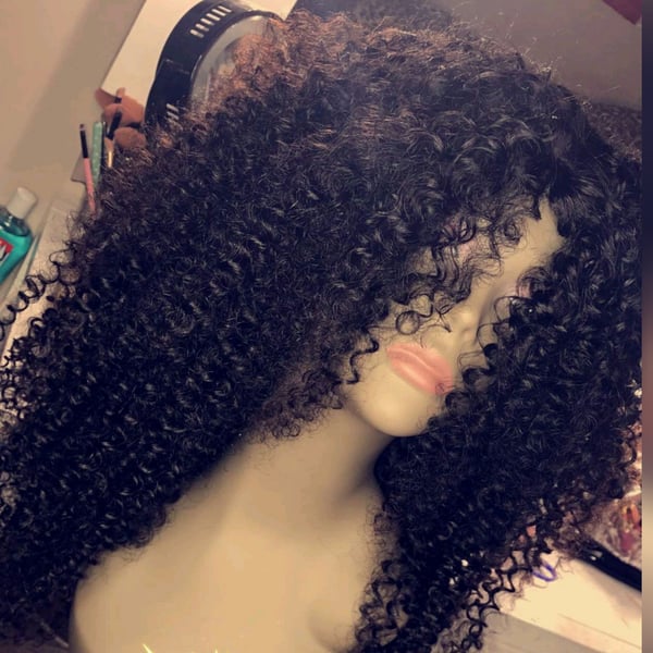 Image of Brazilian curly with frontal unit