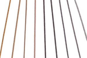 Image of Collier Long Red Sunset / Long Red Sunset Necklace