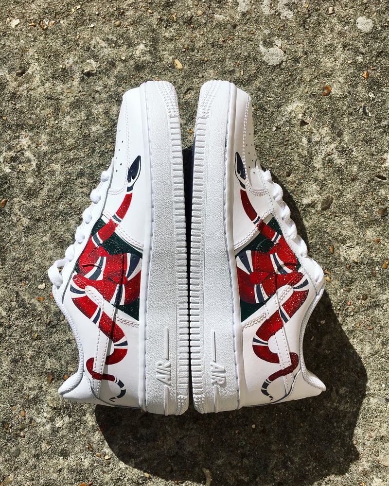 Image of Air force 1 G-snake custom
