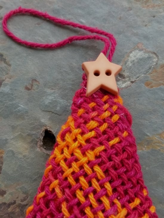 Image of Squires Tree Ornament 4, handwoven