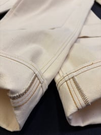 Image 5 of no.232A  35x32  14oz cone mills nat./undyed denim