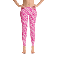 Image 1 of Alaska Pattern Leggings - Wild Rose