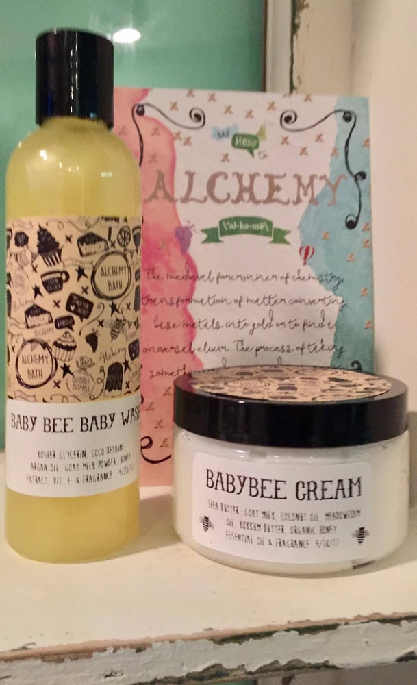 Image of Baby Bee Cream & Body Wash Duo