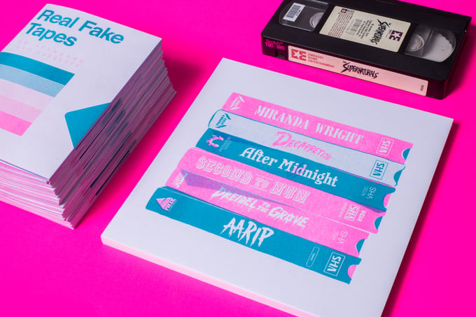 Image of Real Fake Tapes Combo! Zine + Print