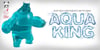 Aqua King Mini Panda King III ʻUmi Toys Hawaiʻi Exclusive Colorway
