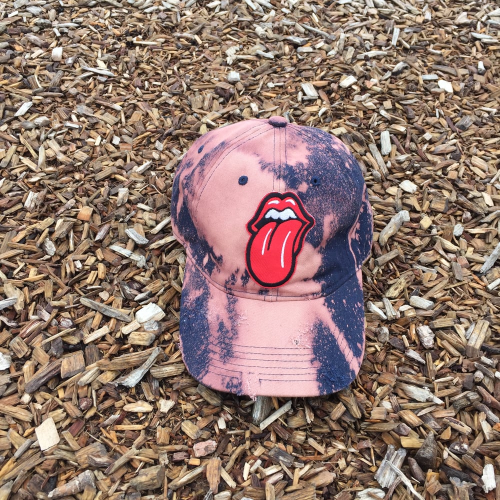 Image of Bleached Rolling Stone Dad Cap