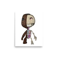 Skeleton Sackboy Print