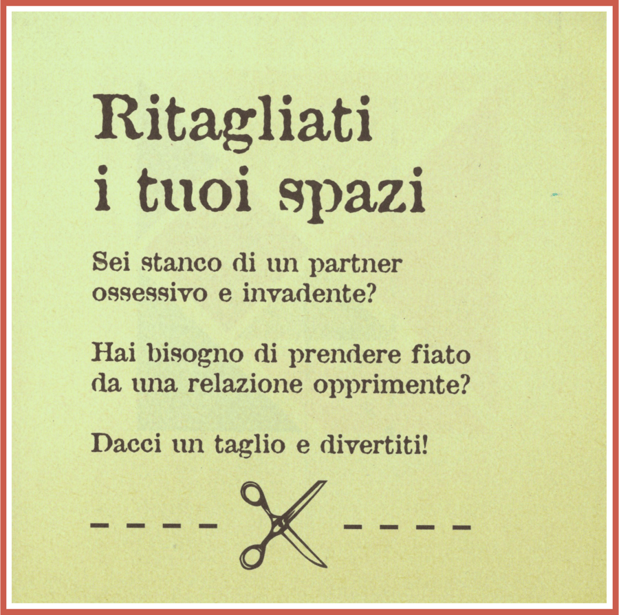 Image of RITAGLIATI I TUOI SPAZI