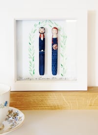 Image 4 of Wedding Peg Portrait