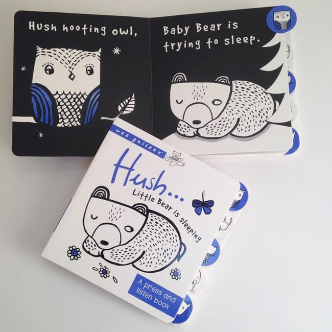 Wee Gallery Press & Listen Book Hush