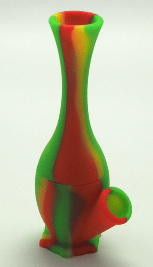 Image of Silicone Rasta Water Pipe