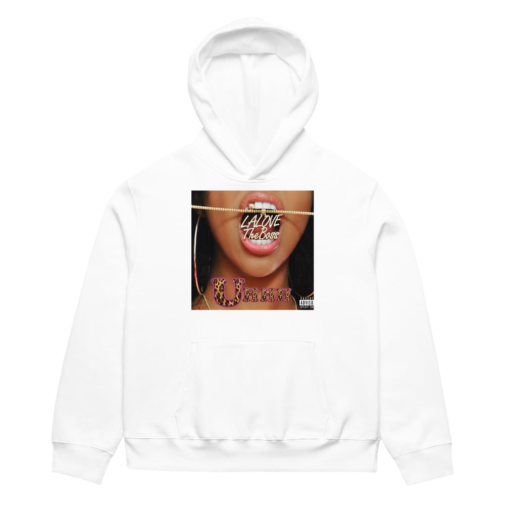 Image of Oversized heavyweight hoodie Uhhh