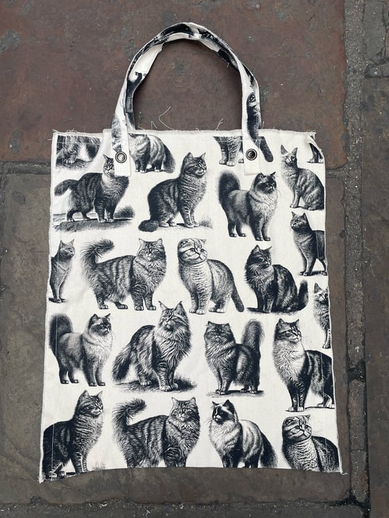 Image of Cat Giant Tote Bag