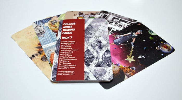 Kasini House Artshop Collage Artist Trading Cards Pack Seven