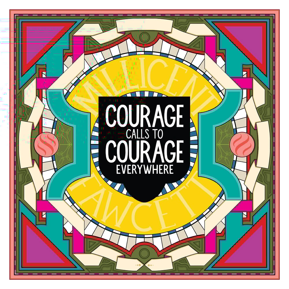 Courage! - 12" Print