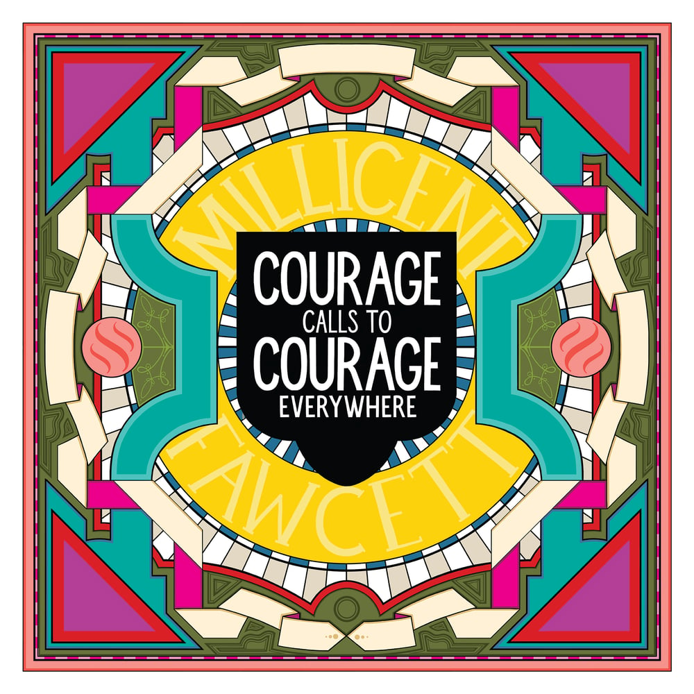 Courage! - 12" Print