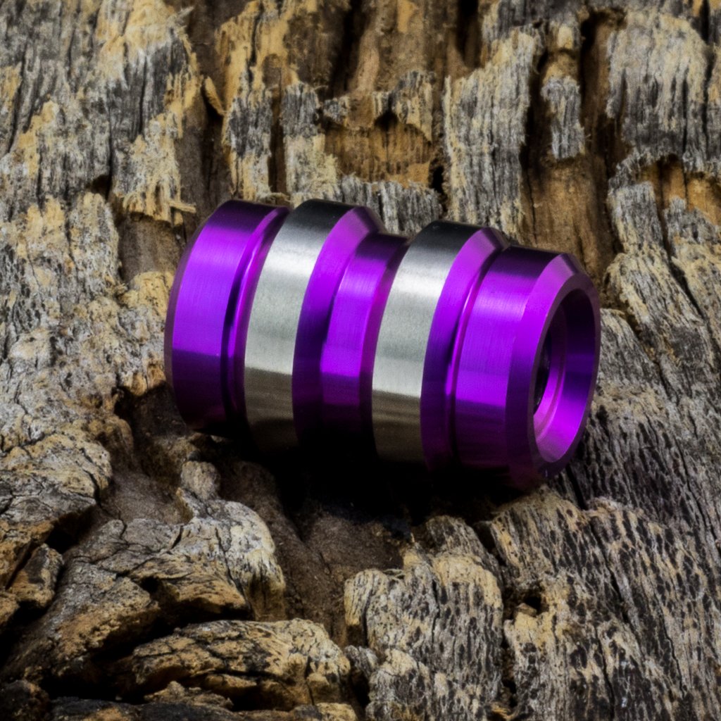 Image of Keg Wicked Orchid Ti Bead #1