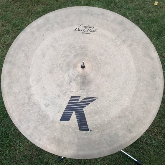 Image of Zildjian K Custom Dark Ride 22" Cymbal (2542 Grams) 2003 Model